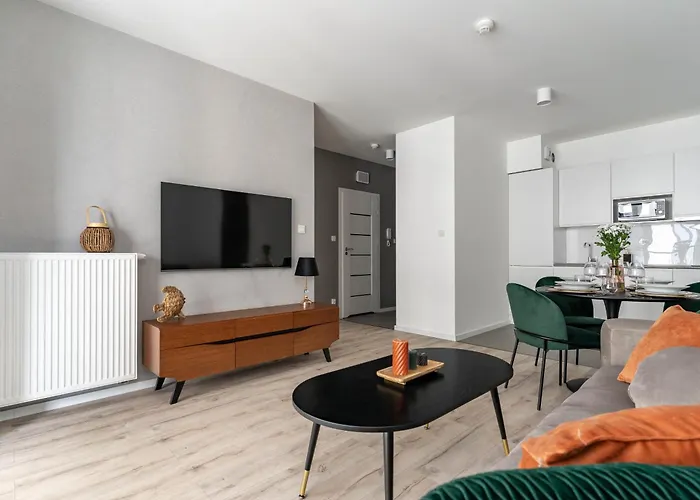 Symphony Modern Tower Lägenhetshotell Gdynia